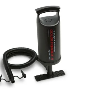 Ръчна помпа Intex Double Quick II, 36 см, PVC, лека, за надуваеми изделия
