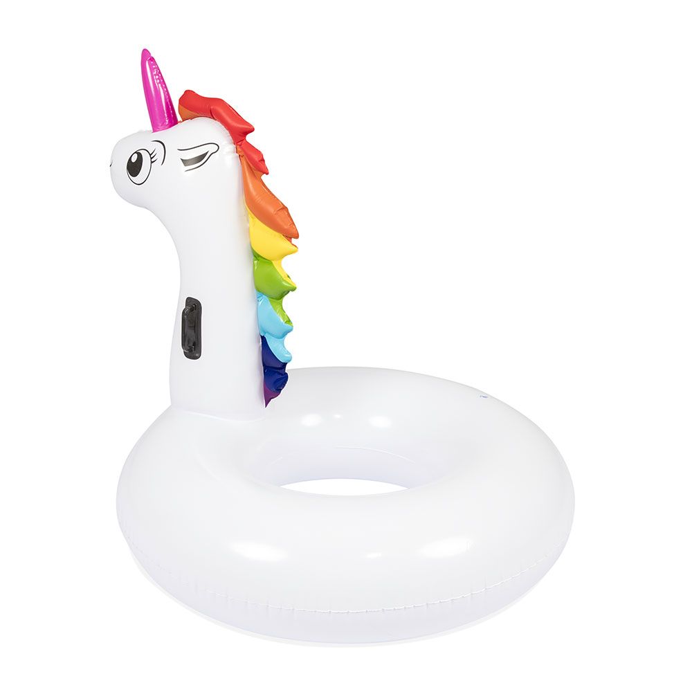 Надуваем пояс Bestway, еднорог, 136 х 131 см, PVC, за басейн и плаж - Image 3