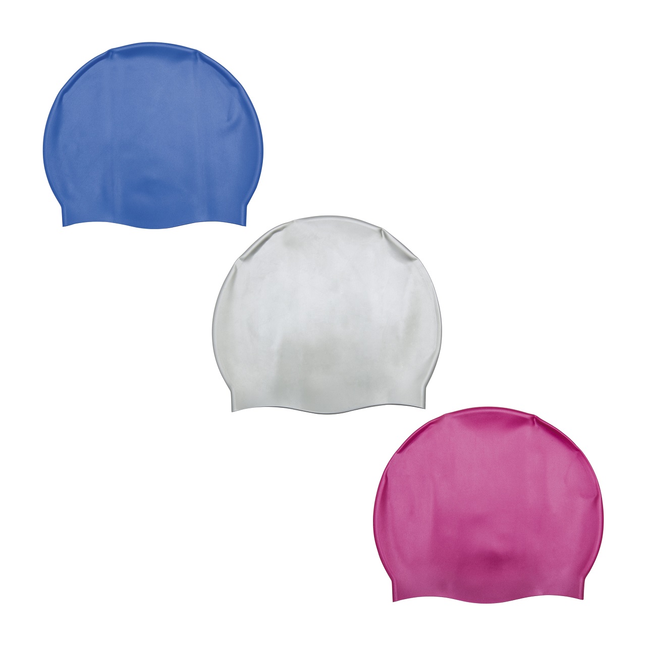 Шапка за плуване BESTWAY Glide Swim Cap, универсален размер, 100% латекс, сив