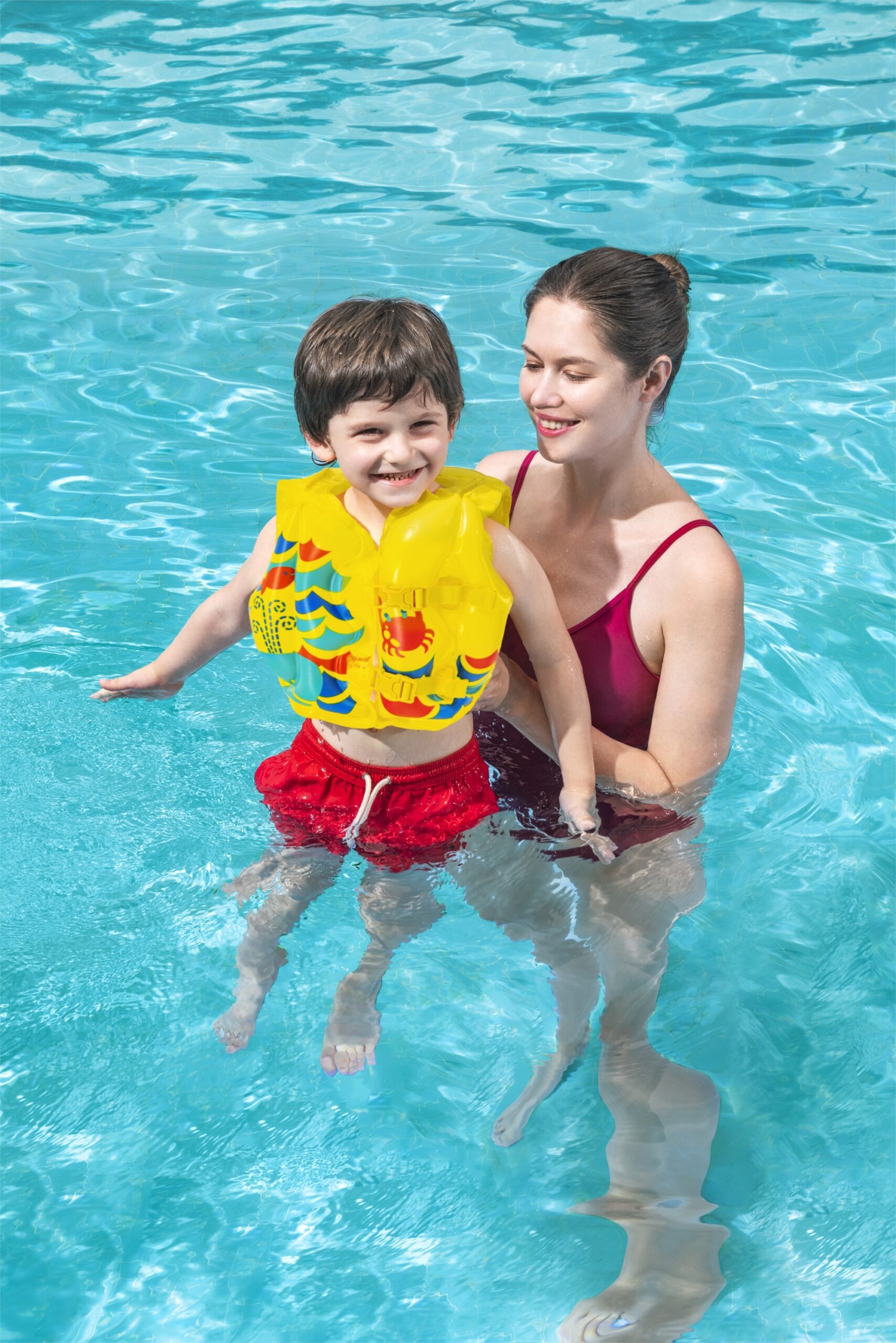 Детска надуваема жилетка BESTWAY Bermudabay Swim Vest, 41x30 см, PVC, за деца 3-6 г - Image 3