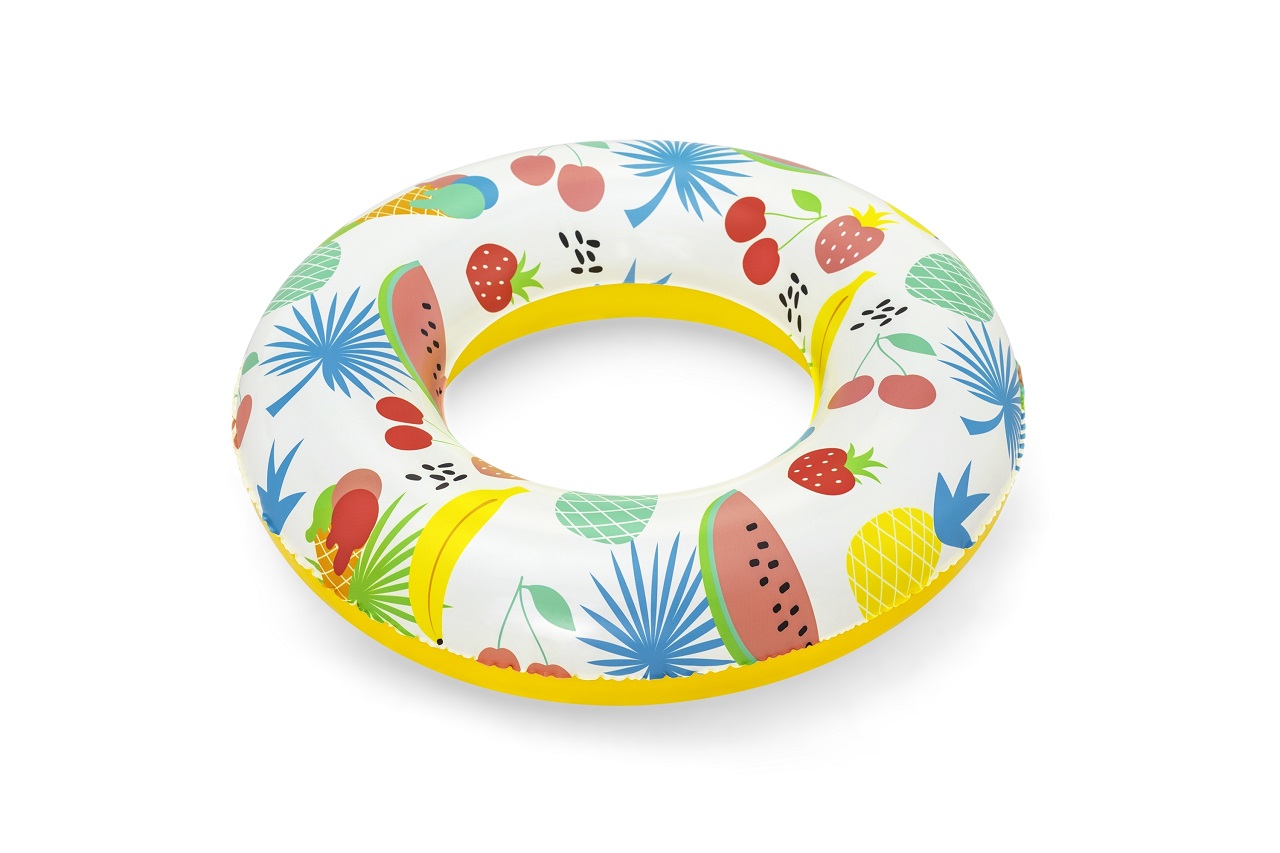 Детски надуваем пояс Bestway Swim Tube, 61 см, PVC, Звезда, Октопод, Плодове, Фламинго - Image 18
