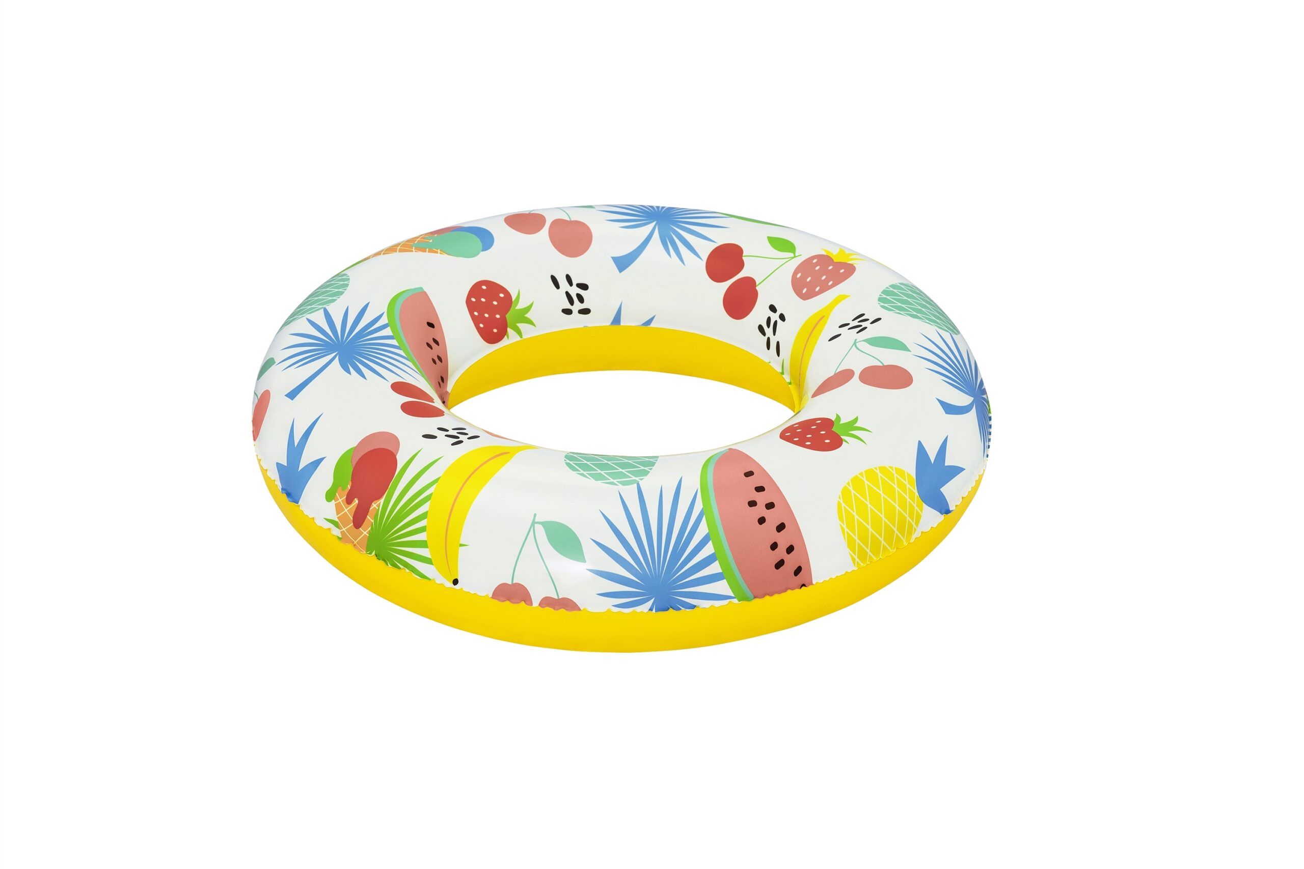 Детски надуваем пояс Bestway Swim Tube, 61 см, PVC, Звезда, Октопод, Плодове, Фламинго - Image 14