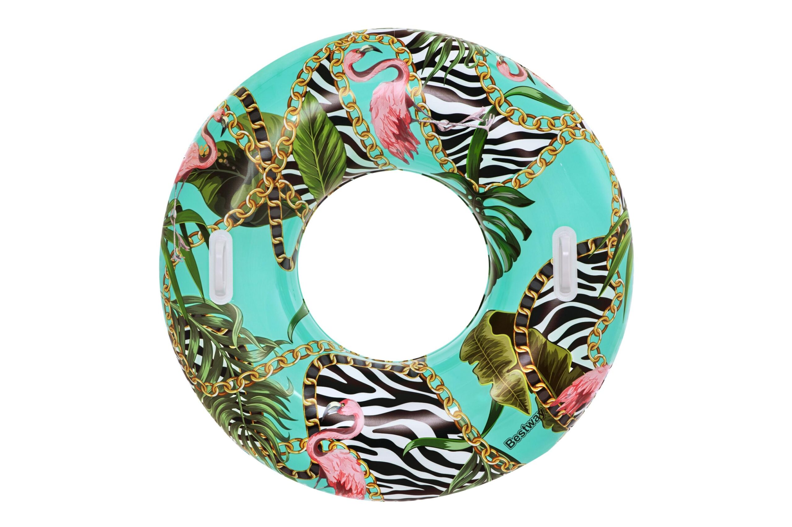 Надуваем пояс BESTWAY Floral Fantasy, диаметър 114 см, PVC, цветен, за деца над 12 г - Image 20