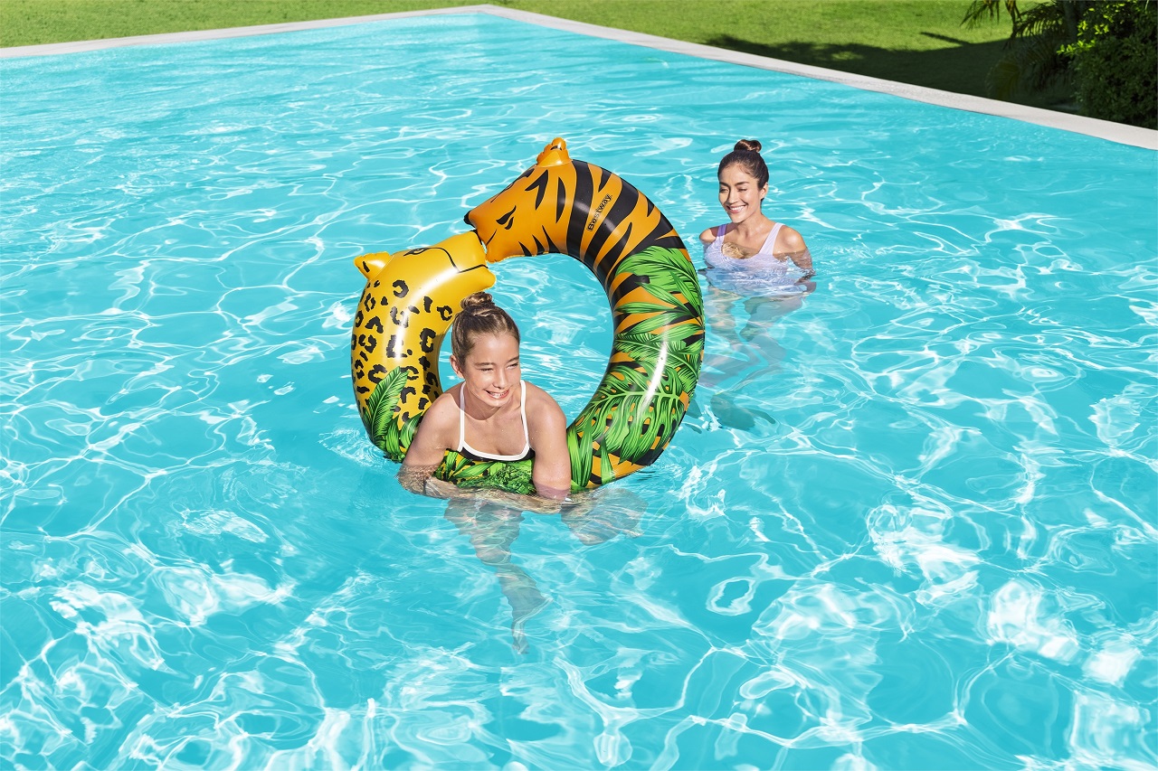 Надуваем пояс Bestway, Джунгла, 109 x 89 см, PVC, за деца над 12 г - Image 3