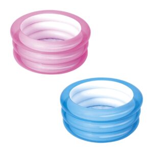 Бебешки басейн Bestway, надуваем, 70 х 30 см, PVC, син/розов