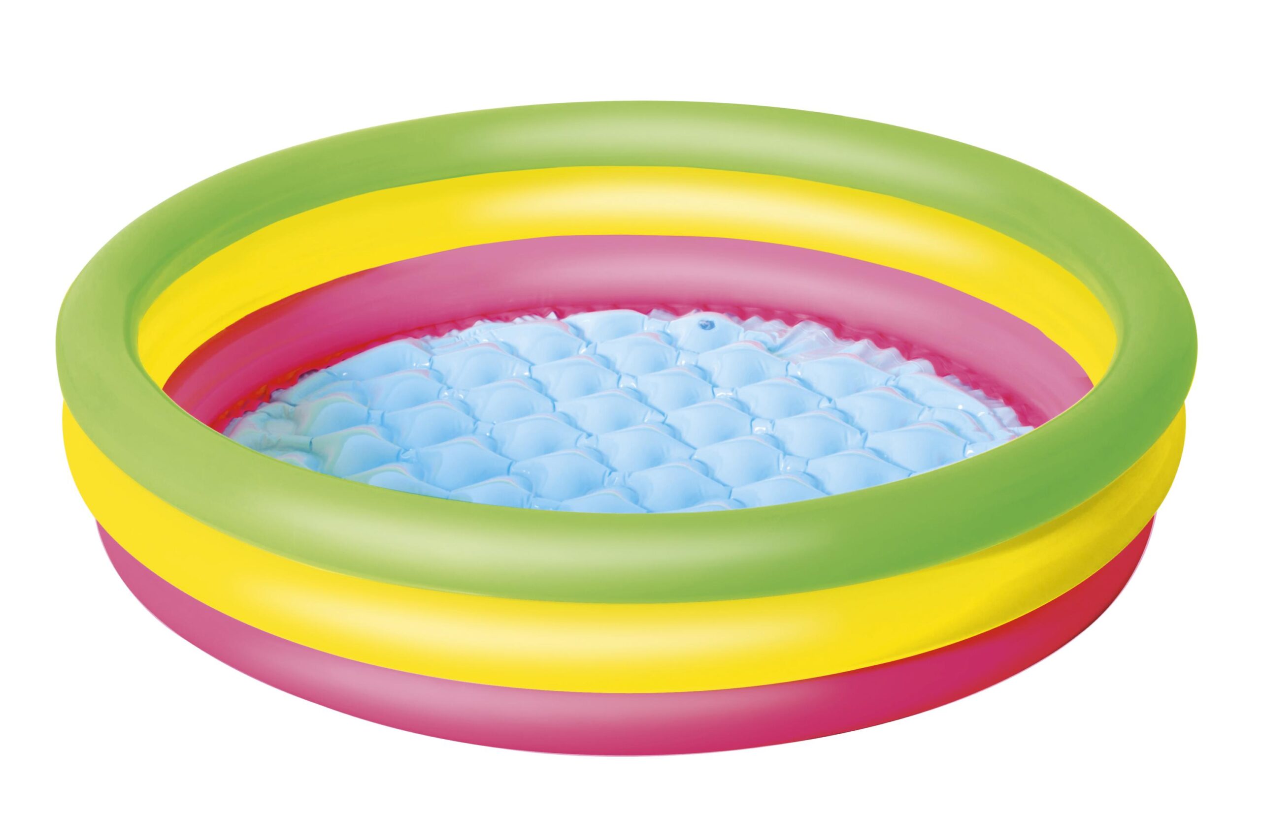Детски надуваем басейн Bestway, Summer Set Pool, 102 х 25 см, 3 пръстена, PVC, ярки цветове - Image 6