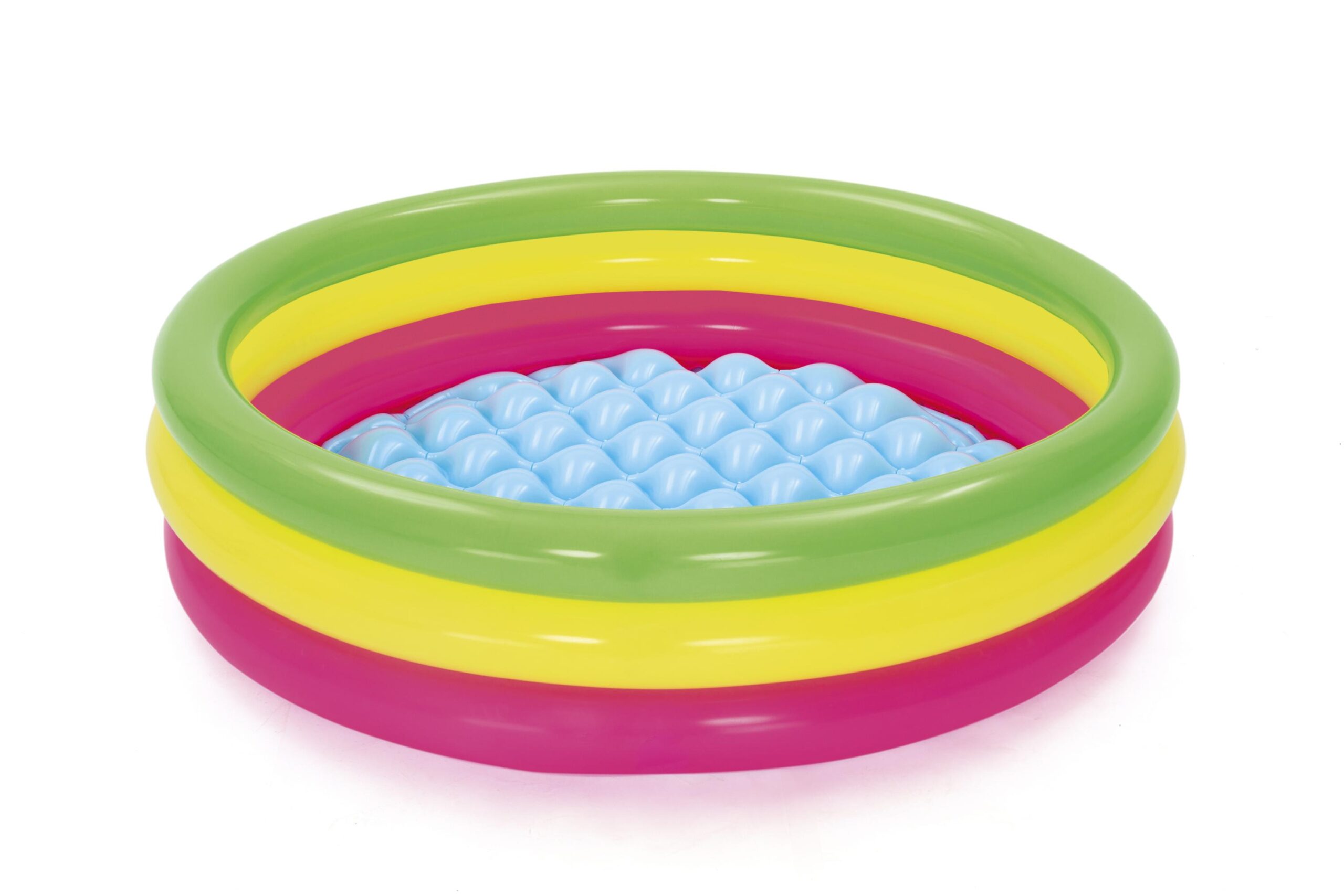 Детски надуваем басейн Bestway, Summer Set Pool, 102 х 25 см, 3 пръстена, PVC, ярки цветове - Image 4