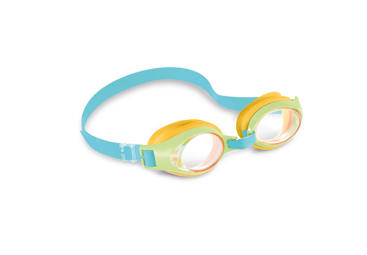 Детски очила за плуване Junior Goggles Intex, UV защита, хипоалергенни, за деца, 3 цвята - Image 4
