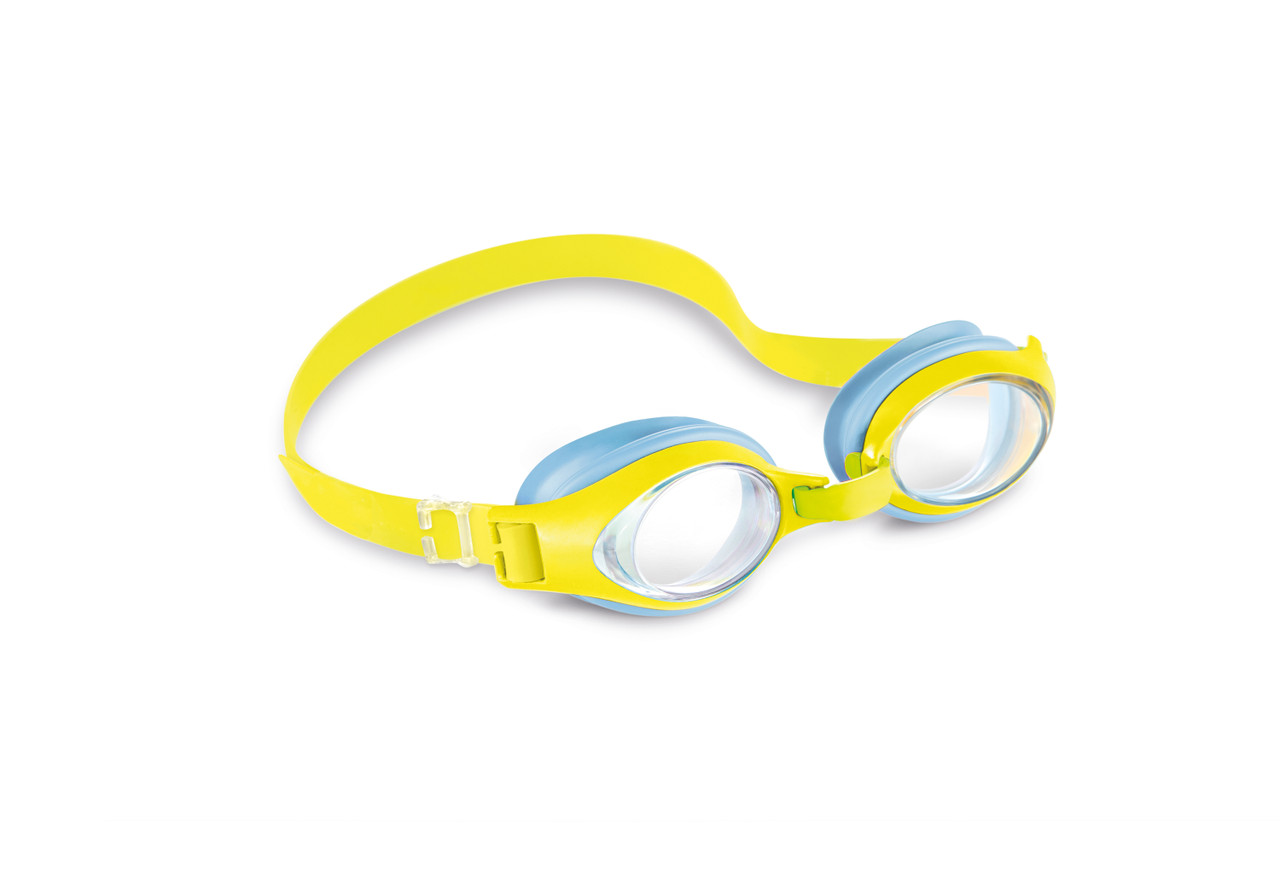 Детски очила за плуване Junior Goggles Intex, UV защита, хипоалергенни, за деца, 3 цвята - Image 3