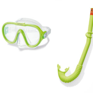 Комплект маска и шнорхел Intex Adventurer Swim Set, хипоалергенен, PVC, за деца над 8 години