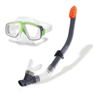 Комплект маска и шнорхел Surf Rider INTEX, хипоалергенен, за деца над 8 г., PVC