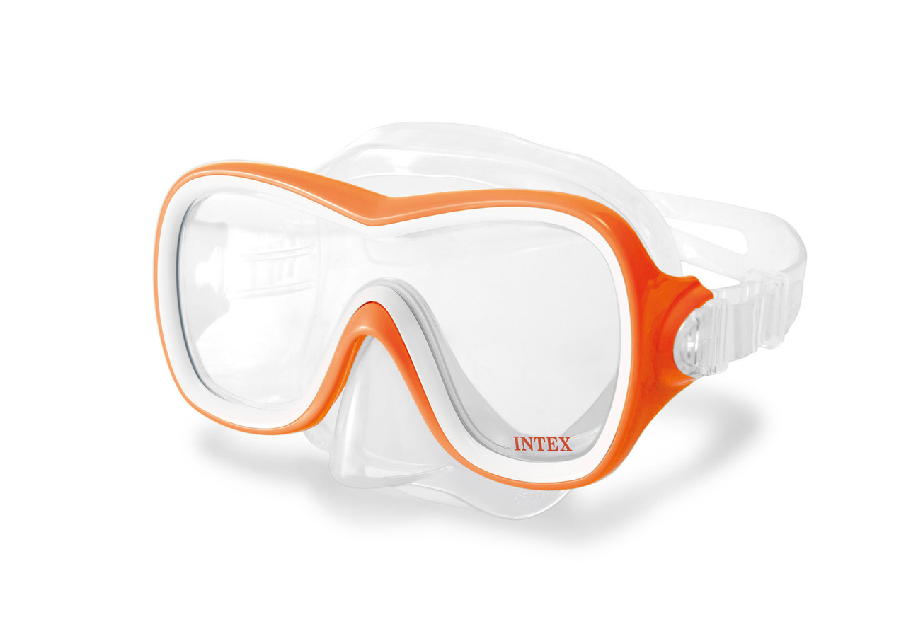 Маска за плуване Wave Rider Intex, хипоалергенна, UV защита, за деца, син - Image 2