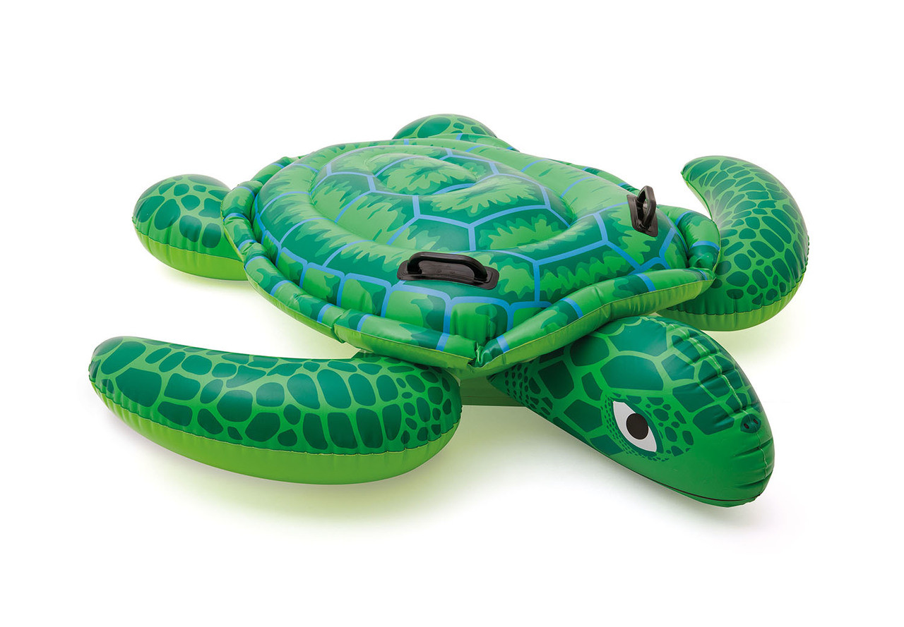 Детска надуваема играчка Intex, Костенурка, 150 х 127 см, PVC, зелена - Image 2