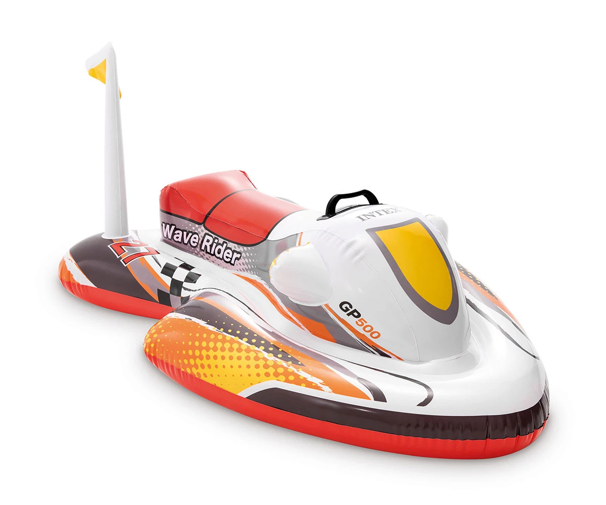 Надуваема водна шейна Intex Wave Rider GP500 с ярък дизайн и високоефективна форма за максимално забавление на водата.