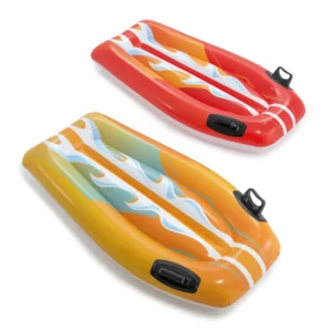 Надуваема дъска Joy Rider INTEX, 112 х 62 см, PVC, за деца над 6 г, червена