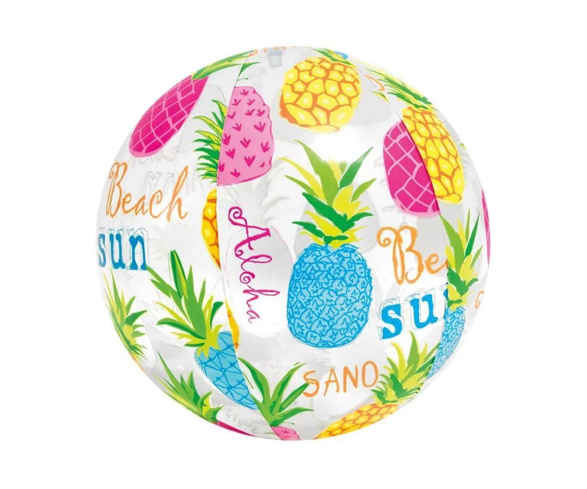 Надуваема топка Lively Print INTEX, диаметър 51 см, PVC, морска тематика - Image 3