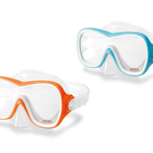 Маска за плуване Wave Rider Intex, хипоалергенна, UV защита, за деца, син