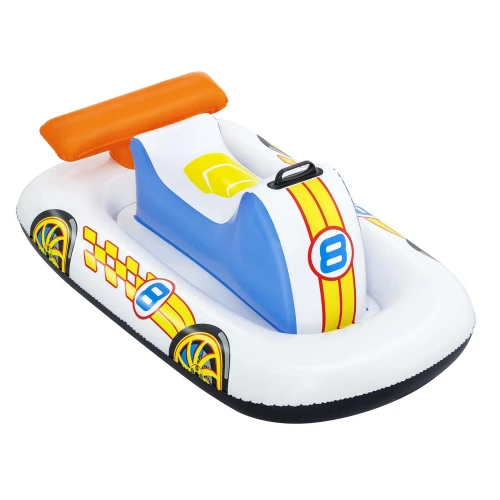 Детска надуваема кола Bestway Sports Car, 110x75 см, винил, цветна - Image 2