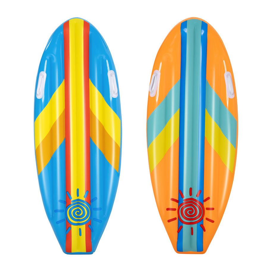 Детска надуваема дъска Сърф BESTWAY Sunny Surf Rider, 114 х 46 см, PVC, оранжева/синя