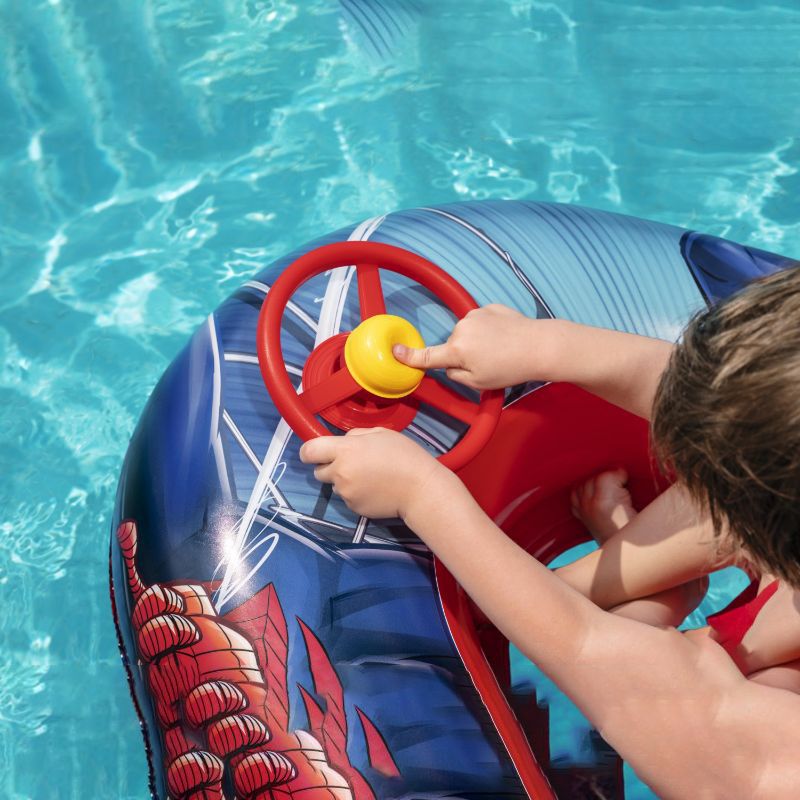Детска надуваема лодка Spider Man BESTWAY, 112x71 см, PVC, за деца 3-6 г., червена - Image 2