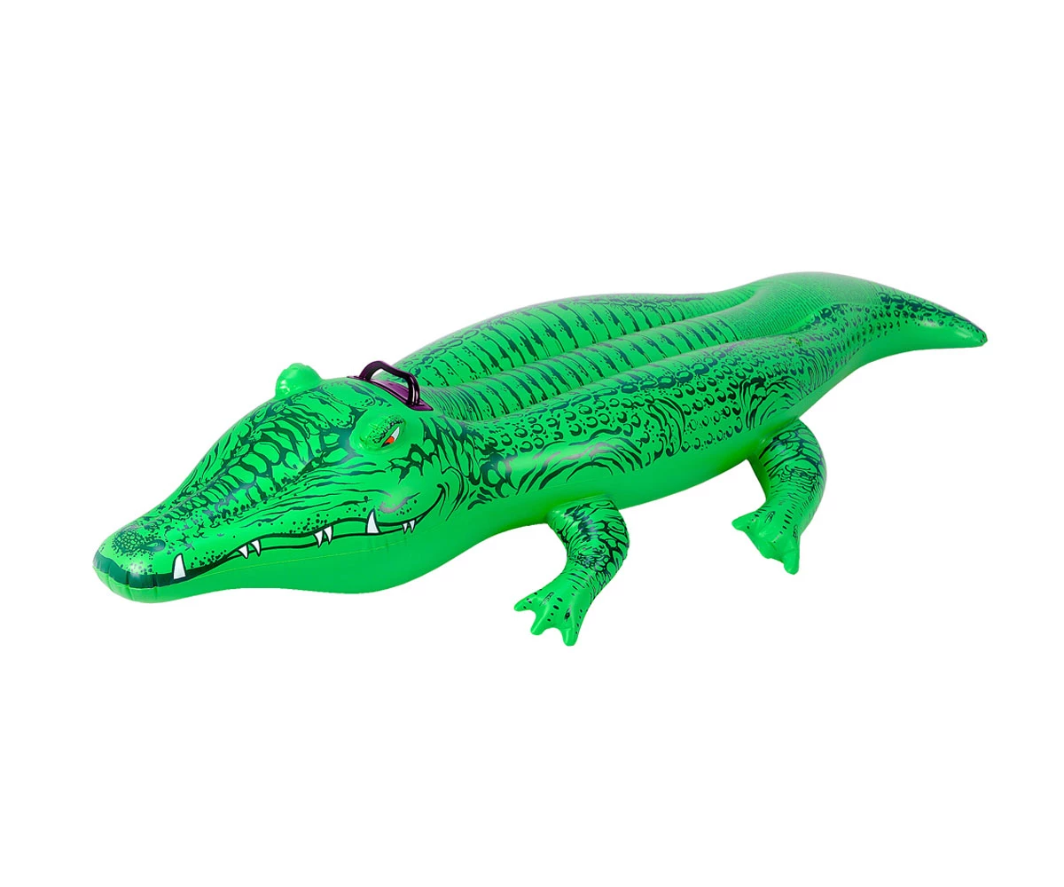 Надуваем алигатор LIL' Gator Ride-on Intex, 168 х 86 см, PVC, зелен - Image 2