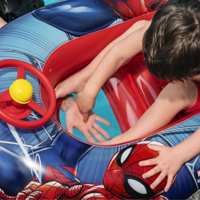 Детска надуваема лодка Spider Man BESTWAY, 112x71 см, PVC, за деца 3-6 г., червена - Image 5
