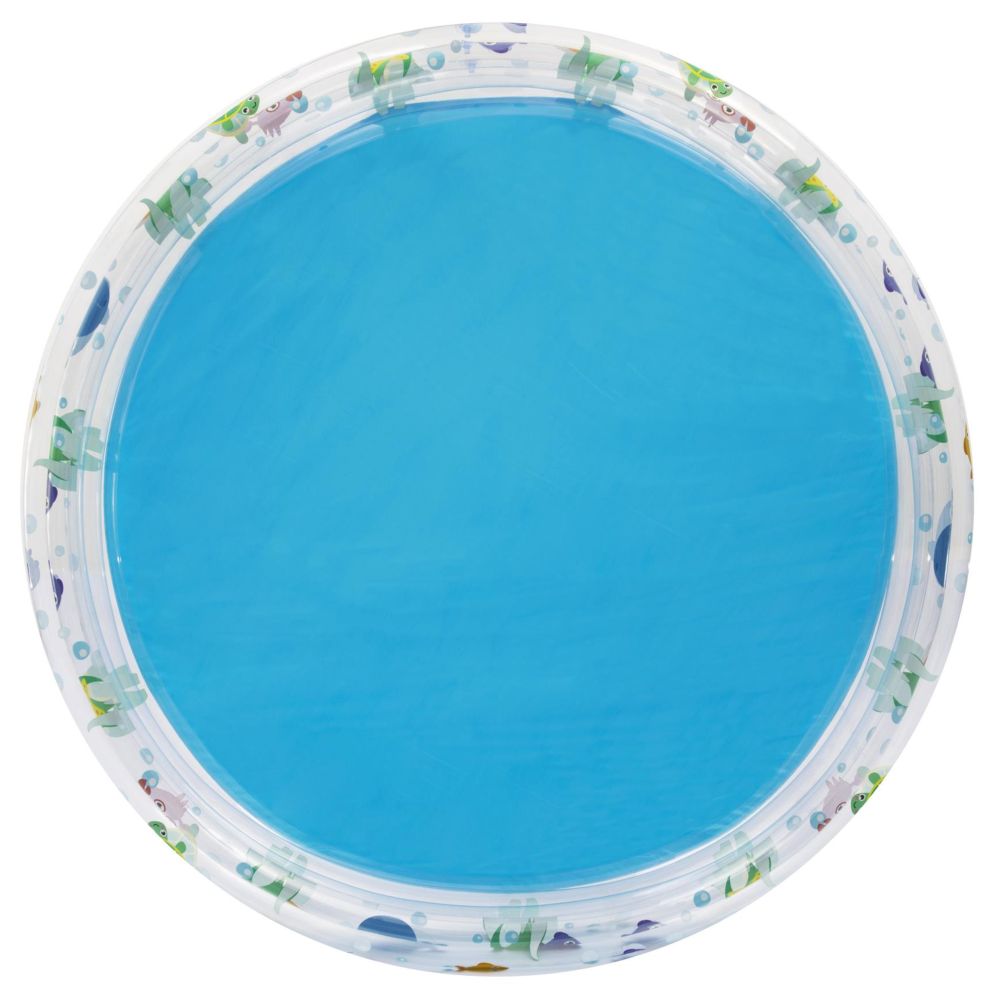 Детски надуваем басейн Bestway, 183 х 33 см, 3 пръстена, PVC, морски мотиви - Image 4