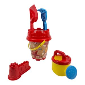 Комплект кофичка Crocoland, 6 части, PVC, 14.5 x 20 см, Морска звезда