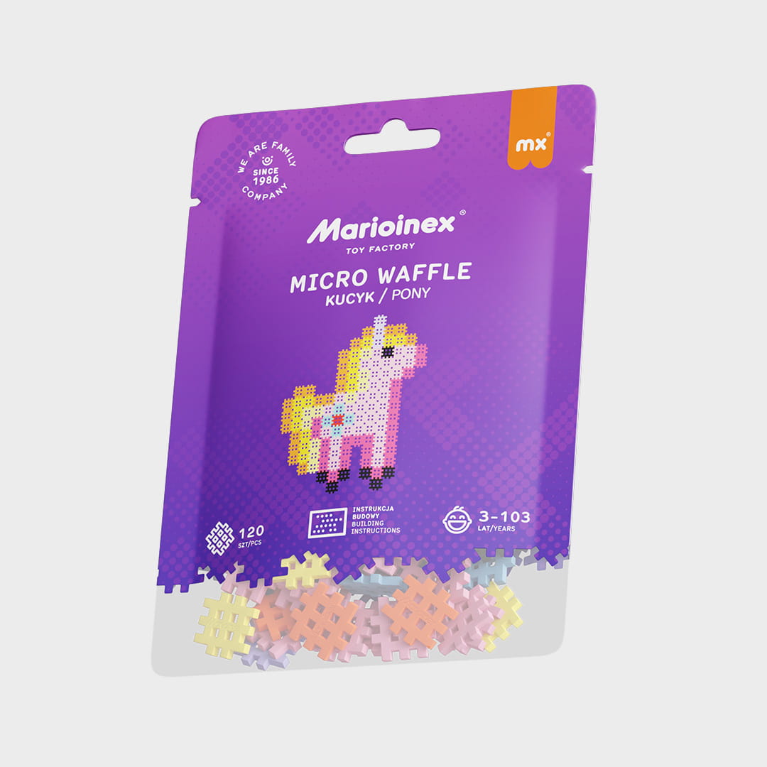 Marioinex - Micro Waffle Пони, 120 части - Image 4