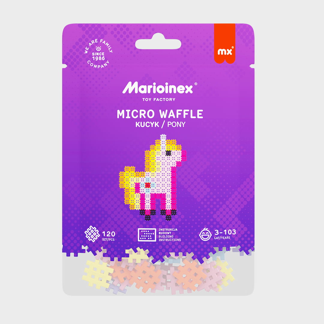 Marioinex - Micro Waffle Пони, 120 части - Image 5