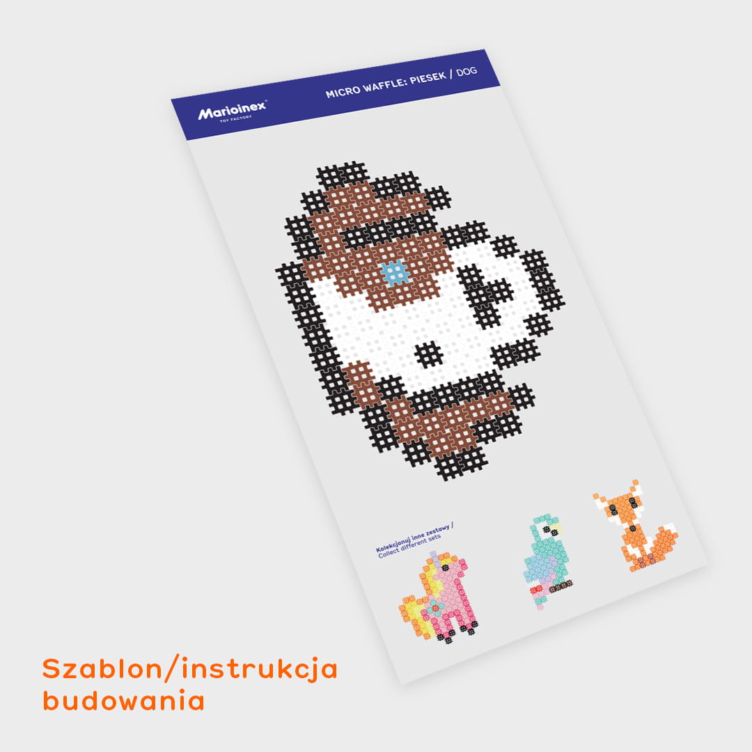 Marioinex - Micro Waffle Куче, 111 части - Image 4