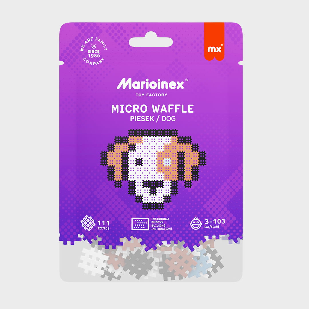 Marioinex - Micro Waffle Куче, 111 части - Image 5
