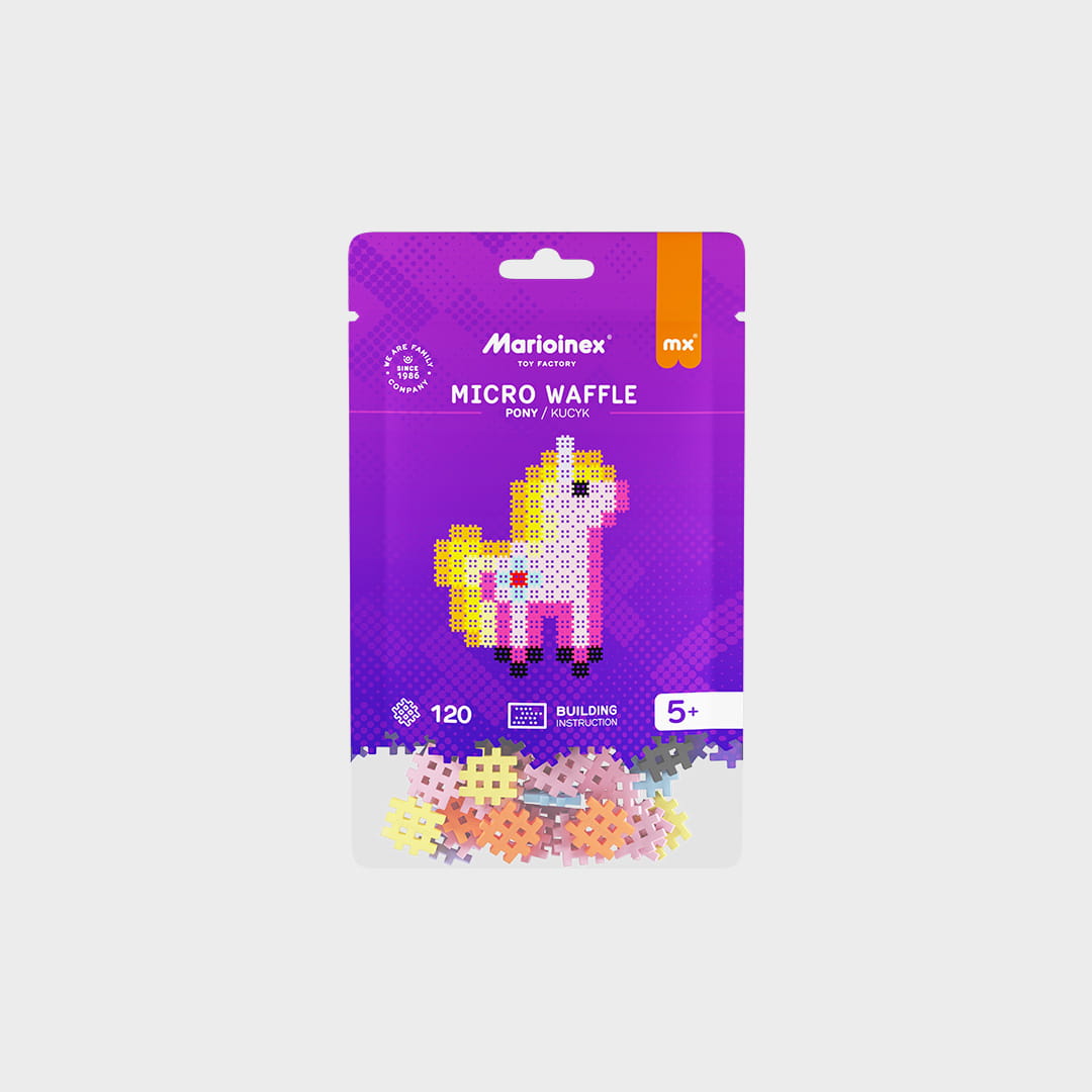 Marioinex - Micro Waffle Пони, 120 части
