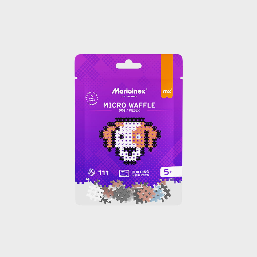 Marioinex - Micro Waffle Куче, 111 части