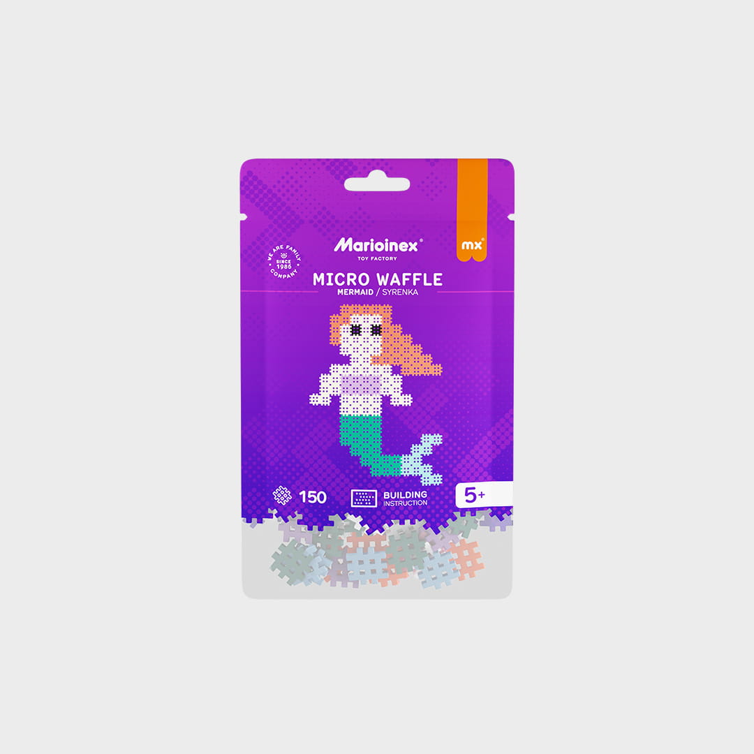 Marioinex - Микро вафла Русалка 150 части