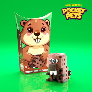 Mini Waffle® - Бобър Pocket Pets, 25 части
