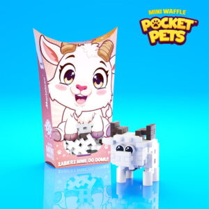 Marioinex - Mini Waffle Pocket Pets, LITTLE GOAT, 35 части