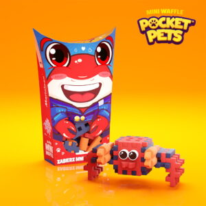 Marioinex - Мини гофрета Pocket Pets, Рак, 33 части