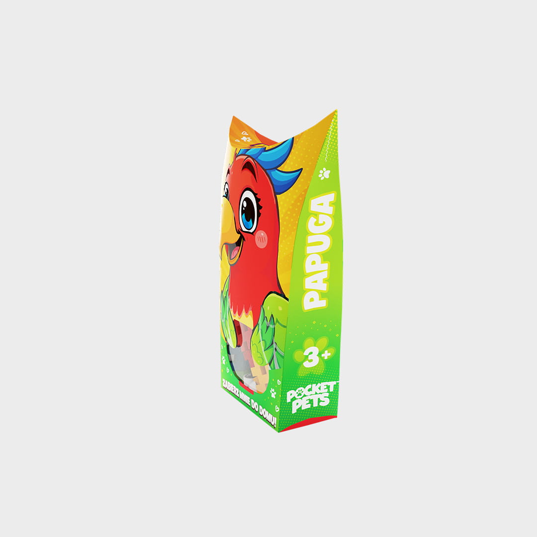 Pocket Pets Marioinex - Мини гофрета Папагал, 25 части - Image 6