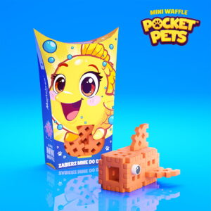 Marioinex - Мини гофрета Pocket Pets, Риба, 16 части