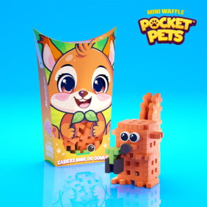 Marioinex - Мини гофрета Pocket Pets, Катеричка, 34 части