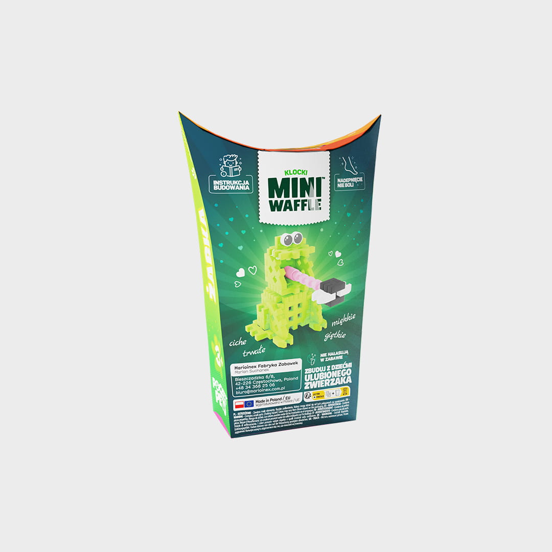 Marioinex - Мини гофрета Жаба Pocket Pets, 34 части - Image 2