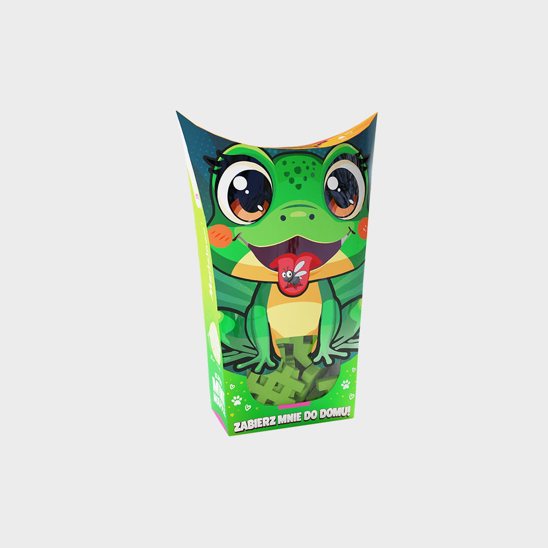 Marioinex - Мини гофрета Жаба Pocket Pets, 34 части - Image 3