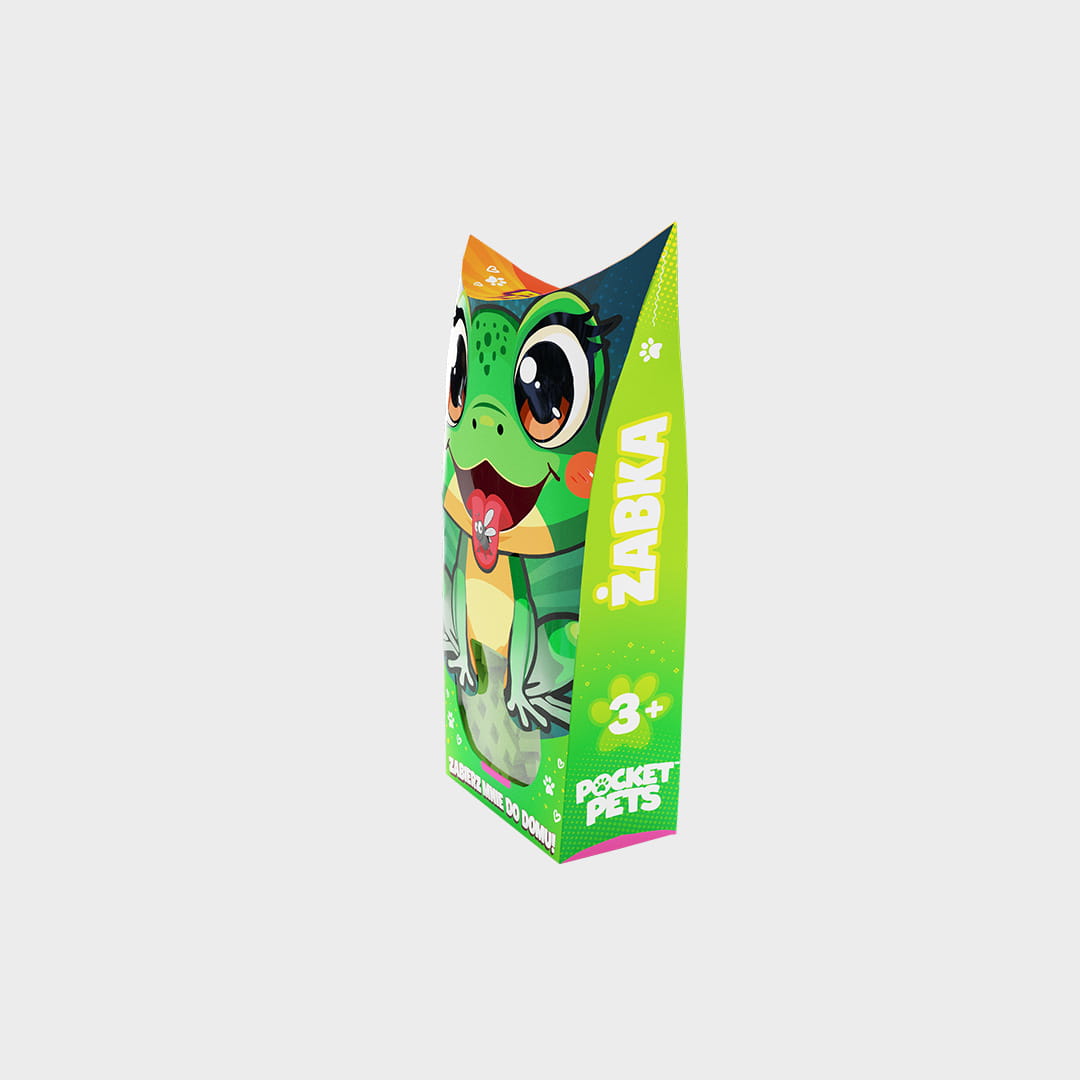 Marioinex - Мини гофрета Жаба Pocket Pets, 34 части - Image 4