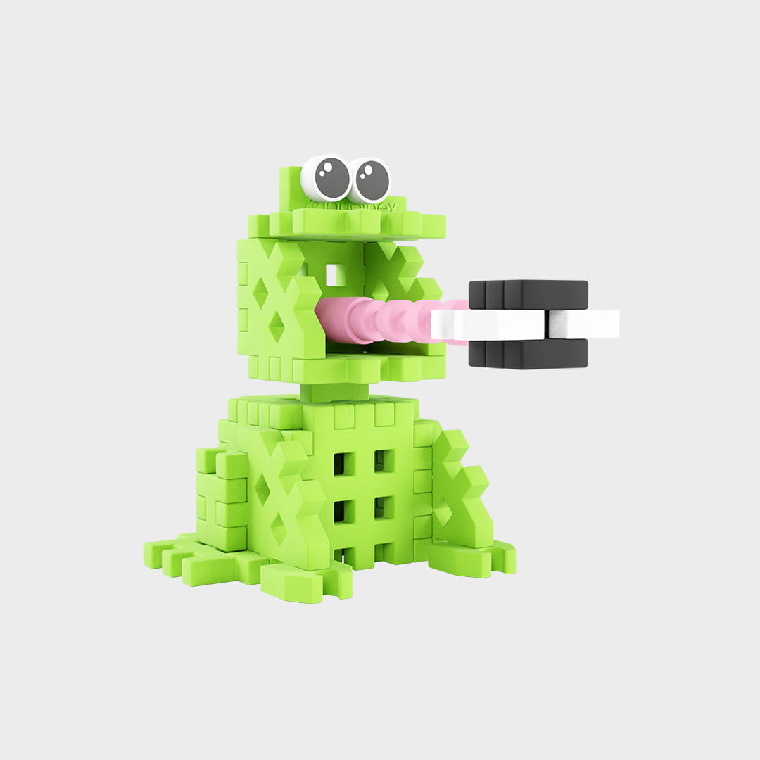 Marioinex - Мини гофрета Жаба Pocket Pets, 34 части - Image 9