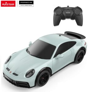 Кола с дистанционно, RASTAR Кола Porsche 911 Dakar R/C 1:24, Бял