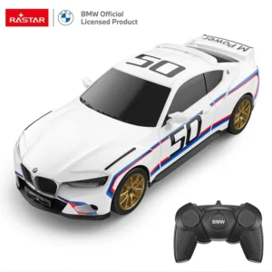 Кола с дистанционно, RASTAR-RC КОЛА 1:24 BMW 3.0 CLS, Бял
