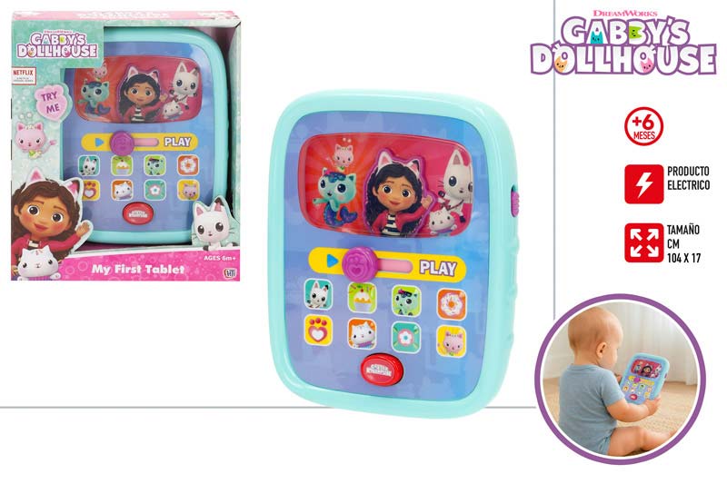 Gabby's Dollhouse Моят Първи Лаптоп +6М син