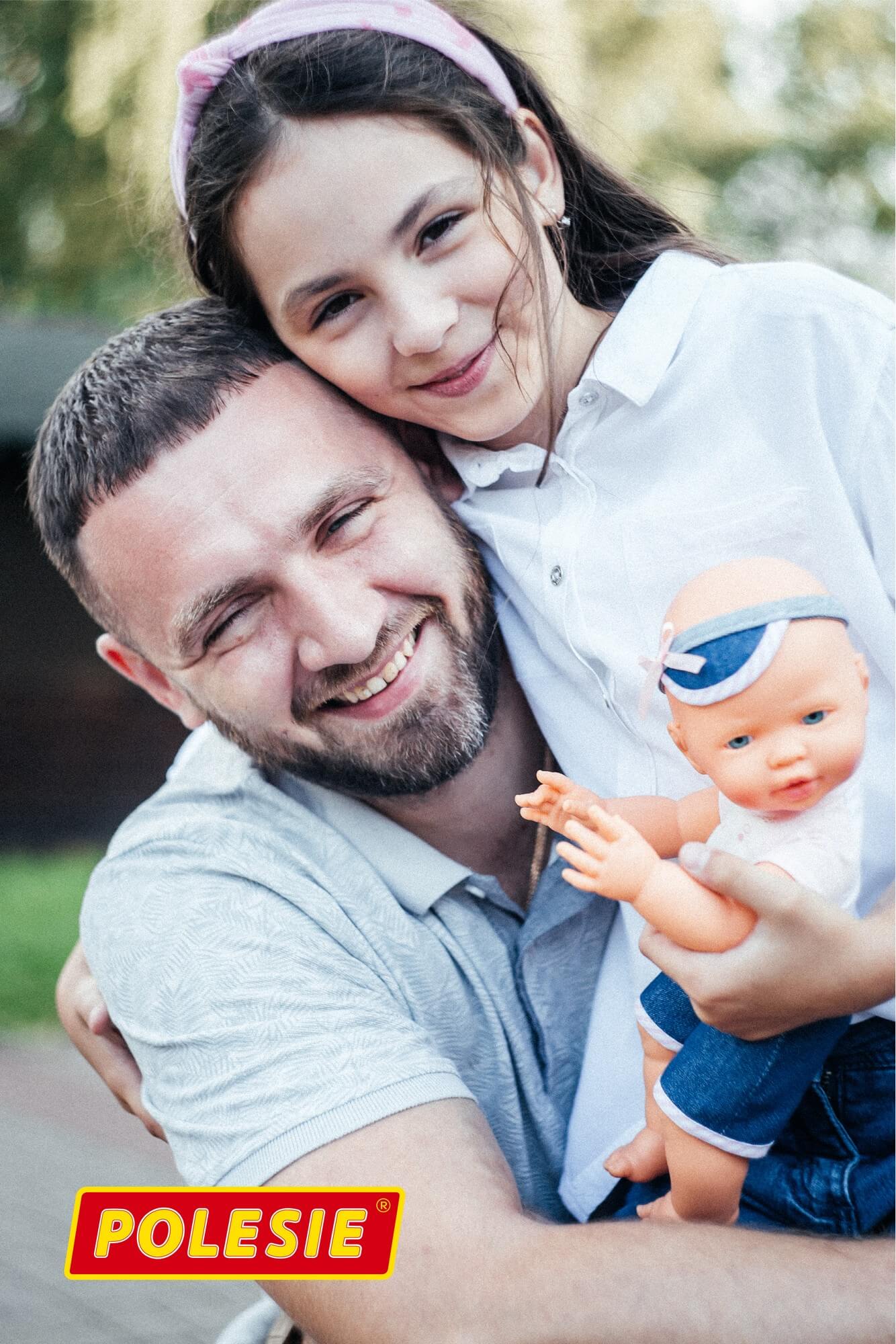 Кукла бебе Jolly, Polesie, 35 см с комплект, биберон и лекарски комплект - Image 9