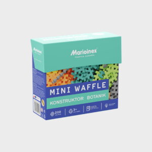 Marioinex - Мини конструктор гофрети Ботаник, 200 части